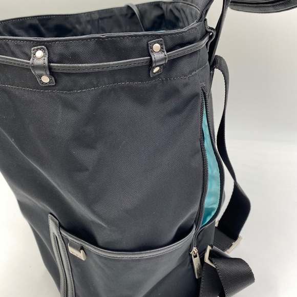 TUMI backpack, bucket Tiffany blue lining - Picture 7 of 8